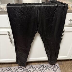 Eye Candy Black Faux Leather Apparel